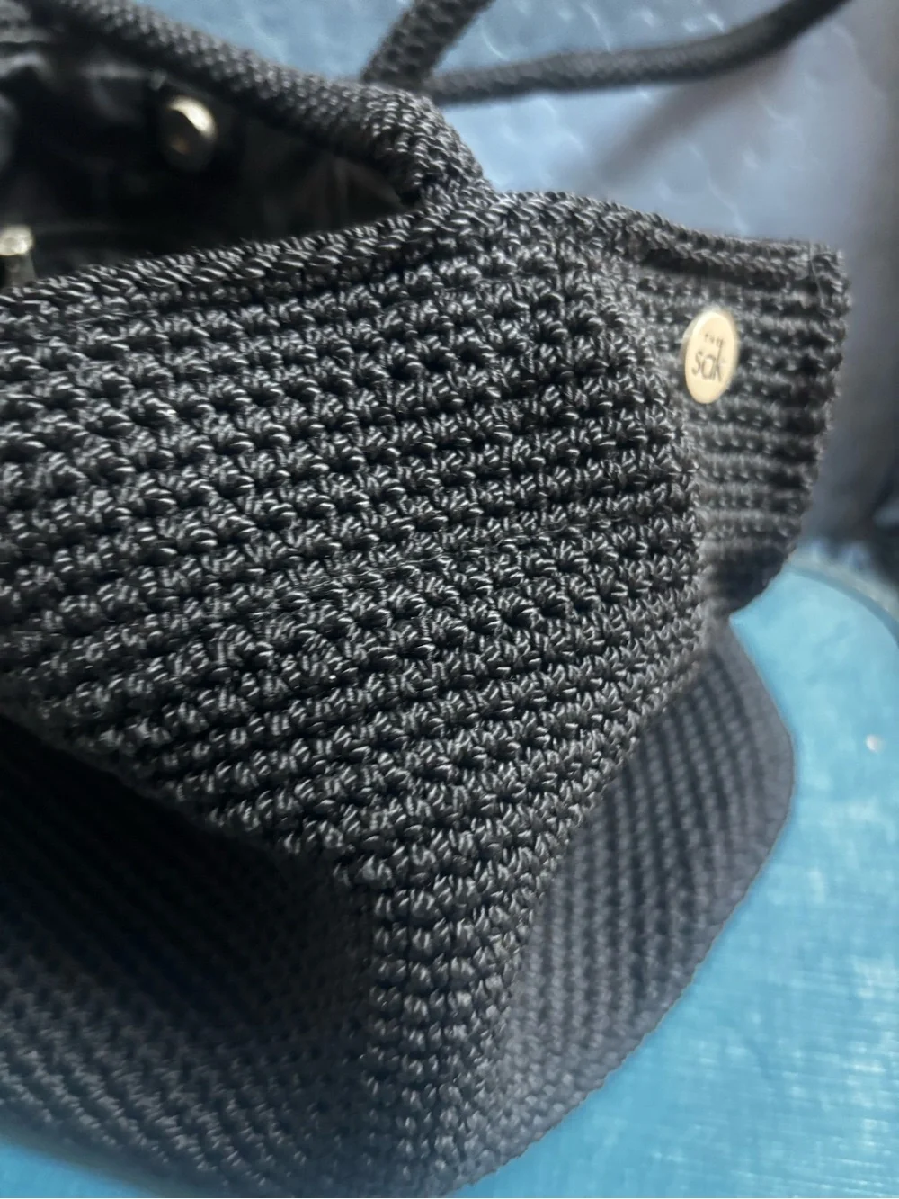 The Sak vintage crochet bag